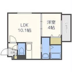 カレラ南郷の物件間取画像